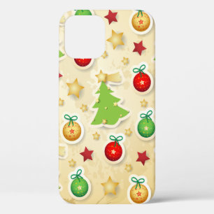 Weihnachten Vintage-Muster Case-Mate iPhone Hülle