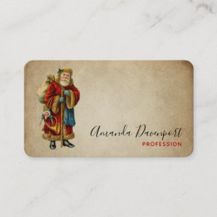 Weihnachten Visitenkarte