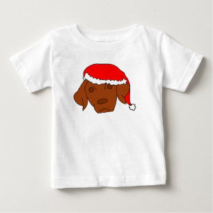 Weihnachten Vizsla Baby T-shirt