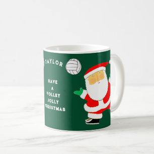 Weihnachten Volleyball Kaffeetasse