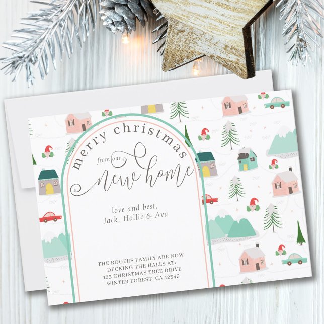 Weihnachten vom New House Mountain Village Moving Ankündigung (Von Creator hochgeladen)