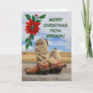 Weihnachten vom Oregon Western Boot