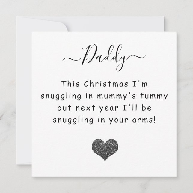 Weihnachten von aufgeblähtem Papa zu sein (Vorderseite)