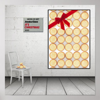 "Weihnachten" von Jessica Claus Poster