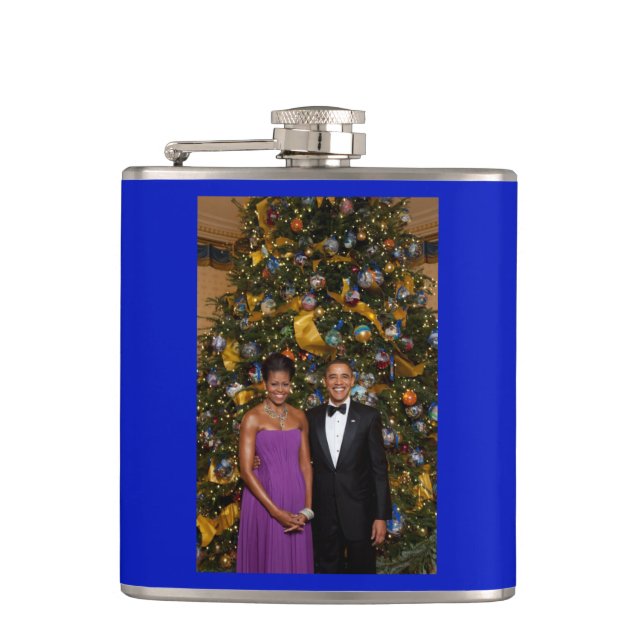Weihnachten von Präsident Barack Obama und Michell Flachmann (Vorderseite)