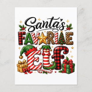 Weihnachten von Santas Lieblingself Flyer