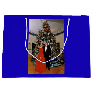 Weihnachten von US-Präsident Bill Clinton & Hillar Große Geschenktüte