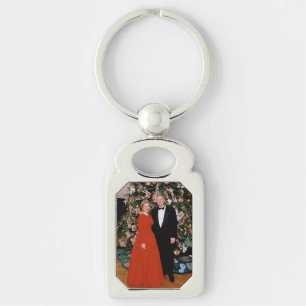 Weihnachten von US-Präsident Bill Clinton & Hillar Schlüsselanhänger