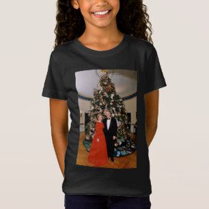 Weihnachten von US-Präsident Bill Clinton & Hillar T-Shirt