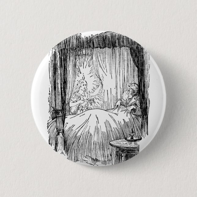 Weihnachten vorüber button (Vorderseite)