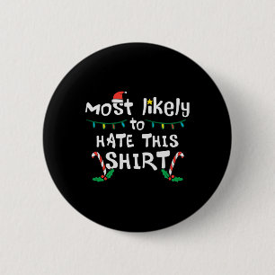 Weihnachten wahrscheinlich hasst diese Weihnachtsf Button