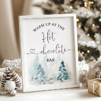 Weihnachten Warm auf der heißen Schokolade Bar