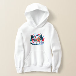 Weihnachten: Warme und gemütliche Feriensaison. Hoodie
