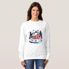 Weihnachten: Warme und gemütliche Feriensaison. Sweatshirt
