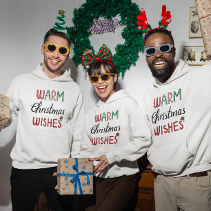 Weihnachten - Warme Weihnachtswünsche Hoodie