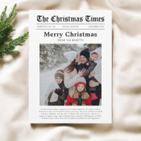 Weihnachten, was für ein Jahr Zeitung Foto