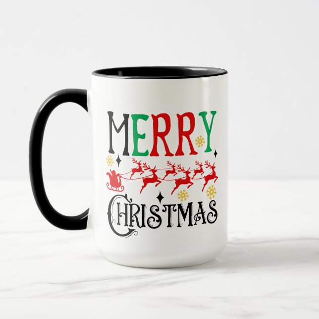 Weihnachten Weihnachten - 61049 T - Shirt Tasse (Links)