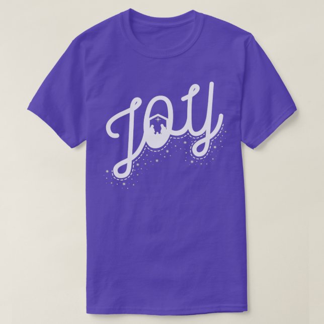 Weihnachten Weihnachten Bajesus I Joy T-Shirt (Design vorne)