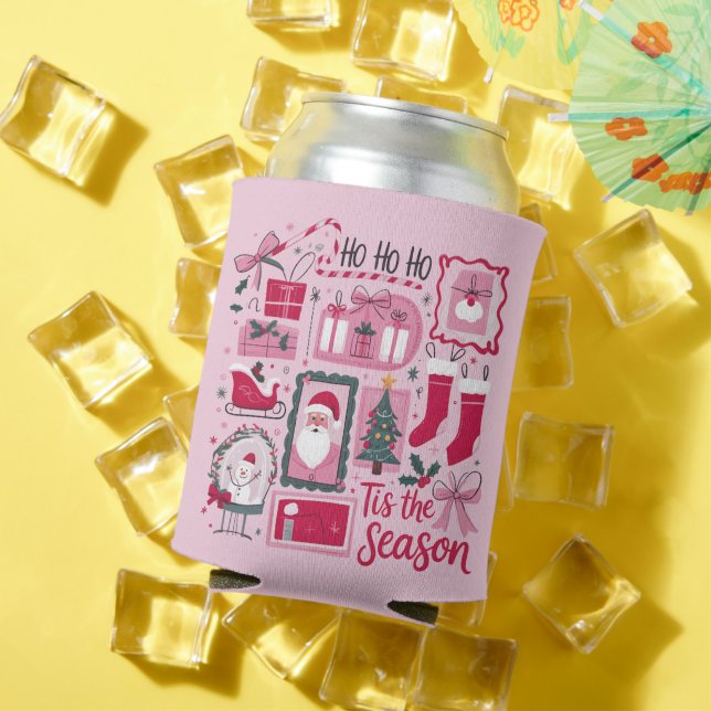 Weihnachten Weihnachten Bäume Dies ist die Jahresz Dosenkühler (In Situ Sommer)