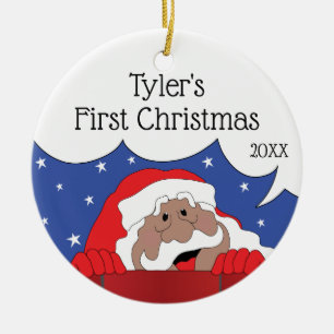 Weihnachten Weihnachten Farbe sagt Keramik Ornament