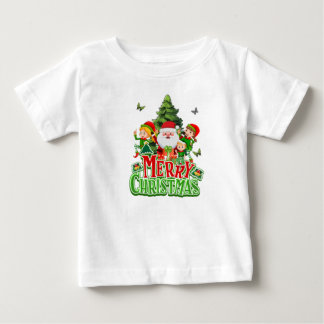 Weihnachten, Weihnachten, frohe Weihnachten Baby T-shirt