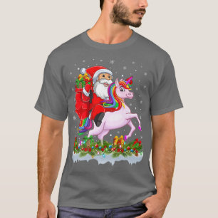 Weihnachten Weihnachten Funny Weihnachten Reiten E T-Shirt
