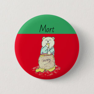 Weihnachten (Weihnachten) gefärbt "Morton the salt Button