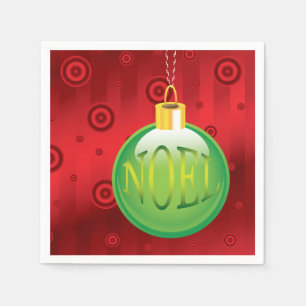 Weihnachten Weihnachten Grün Ornament Feiertag Rot Serviette