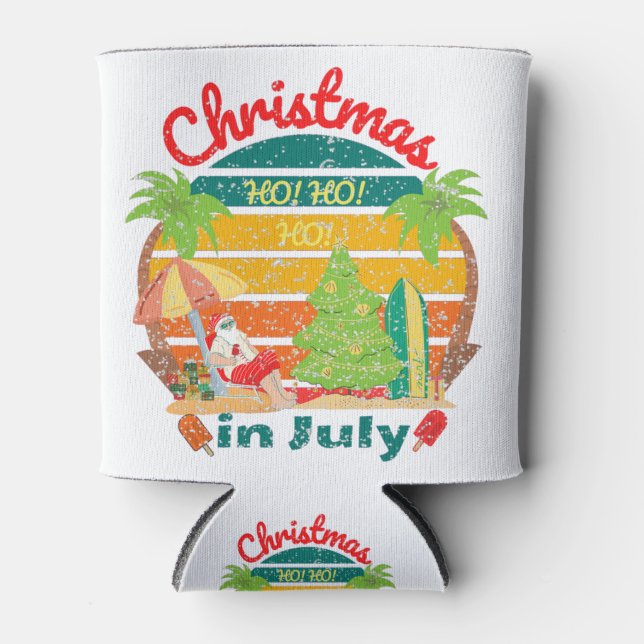 Weihnachten/Weihnachten im Juli Dosenkühler (Vorderseite)