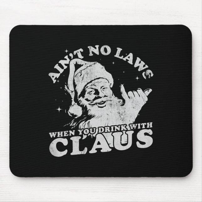 Weihnachten Weihnachten: keine Gesetze, wenn man m Mousepad (Vorne)