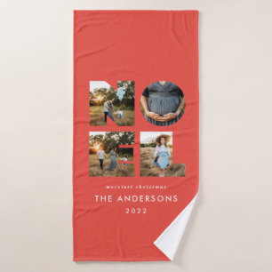 Weihnachten Weihnachten kühl, modern 4 Foto einfac Badehandtuch