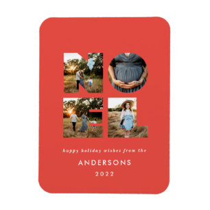 Weihnachten Weihnachten kühl, modern 4 Foto einfac Magnet