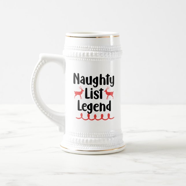 Weihnachten Weihnachten - Kunst Bierglas (Links)