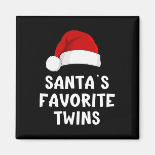 Weihnachten Weihnachten Lieblings-Twins Funny Xmas Magnet