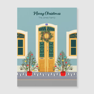 Weihnachten Weihnachten Magnetkarte