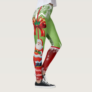 Weihnachten Weihnachten mit einer Bohne Leggings