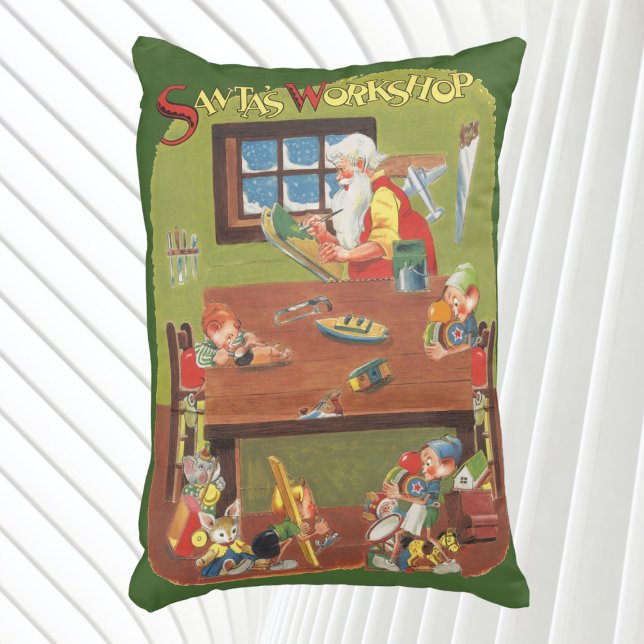 Weihnachten Weihnachten mit Elfen im Workshop Dekokissen (Von Creator hochgeladen)