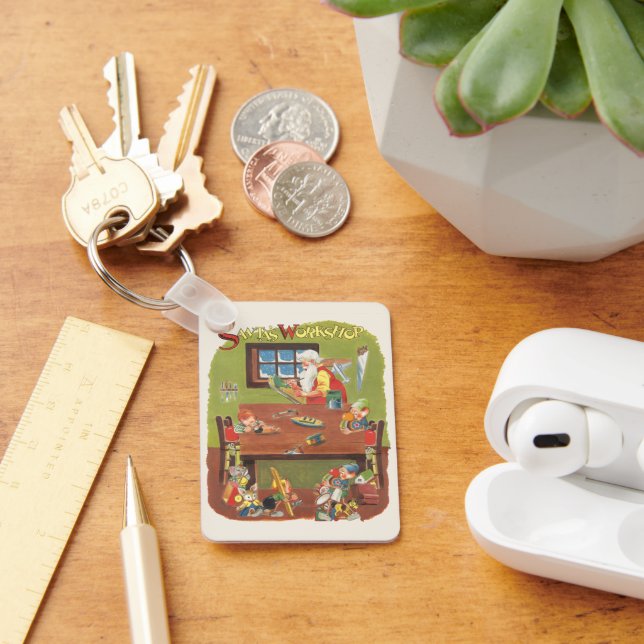 Weihnachten Weihnachten mit Elfen im Workshop Schlüsselanhänger (Schreibtisch)