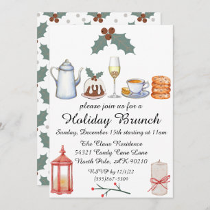 Weihnachten Weihnachten Niedliche Einladung