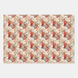 Weihnachten Weihnachten Nostalgie Geschenkpapier Set