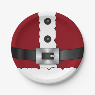 Weihnachten Weihnachten Party Weihnachtsmann Pappteller