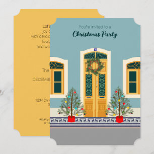 Weihnachten Weihnachten Portugiesisches Festhaus P Einladung