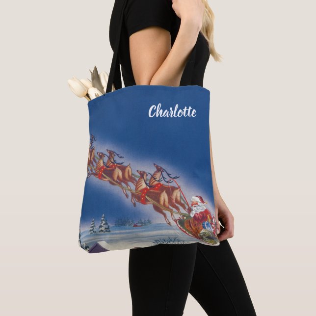 Weihnachten, Weihnachten, Schlitten mit Rentier (Von Nahem)