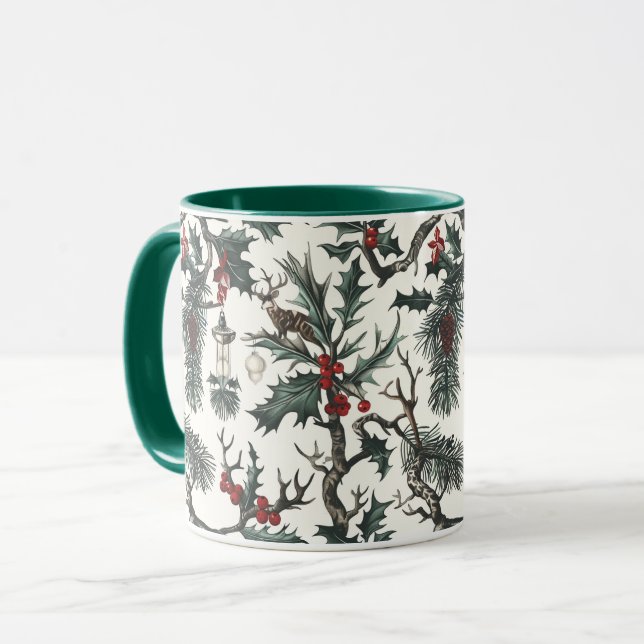 Weihnachten/Weihnachten-Tasse | Gotik, Heide, Nord Tasse (Vorderseite Links)