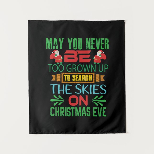 Weihnachten - Weihnachten Wandteppich (Vorderseite)