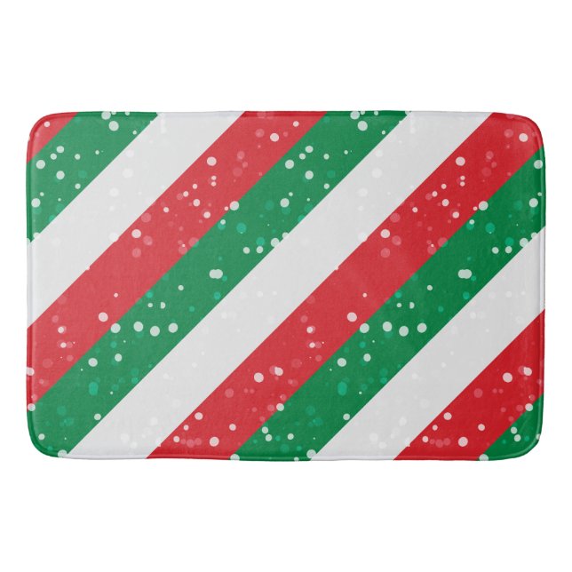 Weihnachten Weihnachten Weihnachten Feierliche Fre Badematte (Vorderseite)
