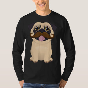 Weihnachten Weihnachten Weihnachten Mops Dog Musta T-Shirt