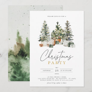 Weihnachten Weihnachten Weihnachten Party Abendess Einladung