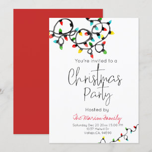 Weihnachten Weihnachten Weihnachten Party laden ei Einladung