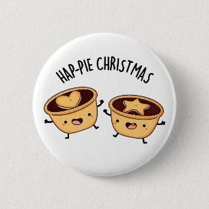 Weihnachten Weihnachten Weihnachten Pie Pun Button